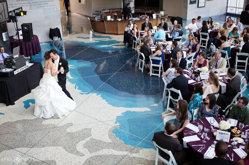 Cable-Center-University-of-Denver-Wedding-Reception-Venue-with-Natural-Light