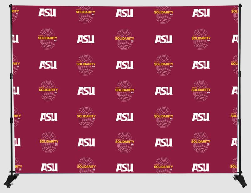 Step-and-Repeat Mockup 10 x 8 ft