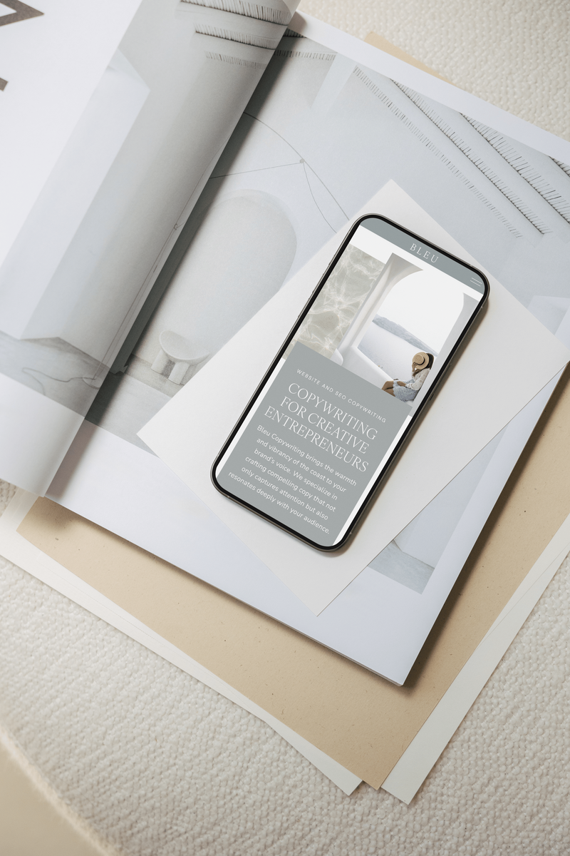 Showit Website Template