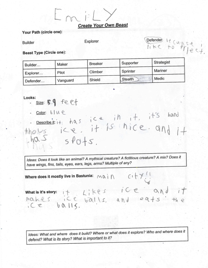 emily sheet