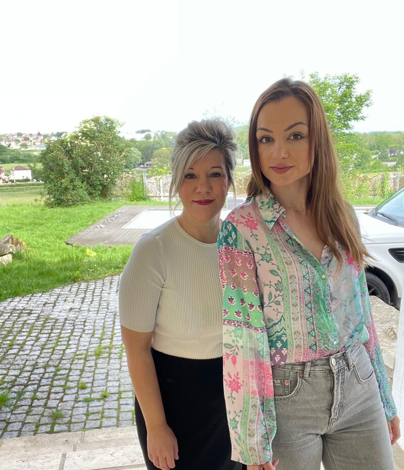 deux infirmières esthétique maude et elisabeth