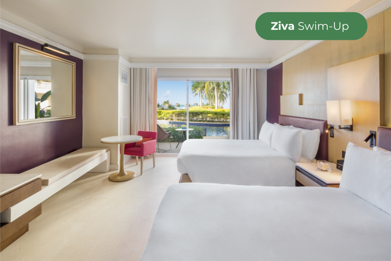 Ziva Swim-Up Double-Bed