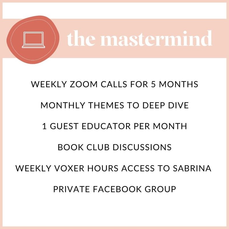 details of photography mastermind for female photographers
