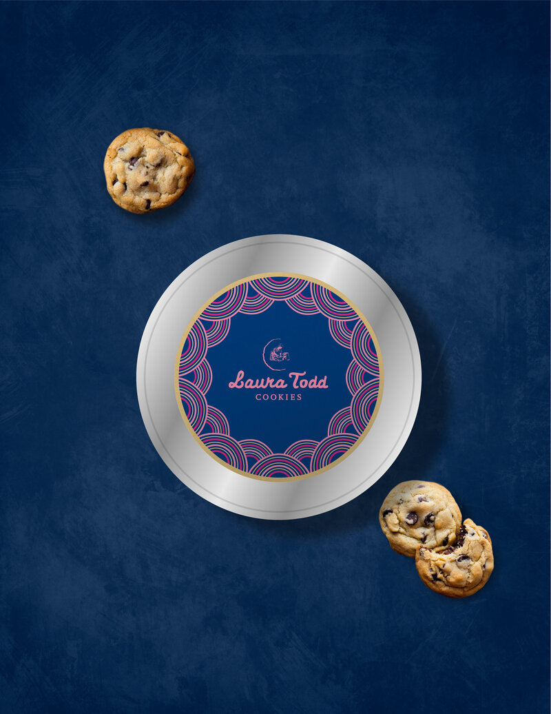 Création d’étiquette pour la marque Laura Todd, design graphique Studio Helloday.