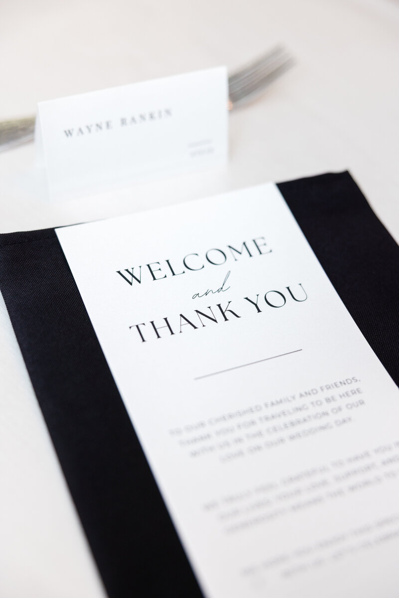 A welcome card in West Palm Beach.