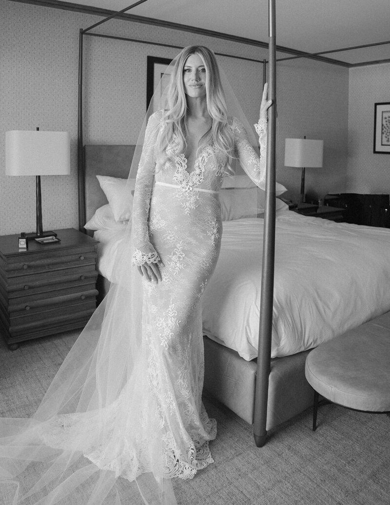 Bridal Portrait in Aspen Colorado