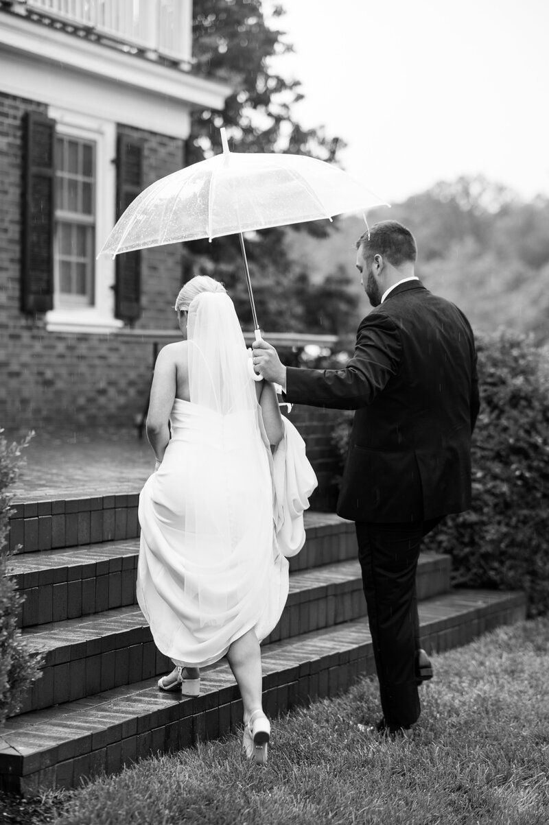 Rainy Wedding Day at French Park Cincinnati Ohio-9
