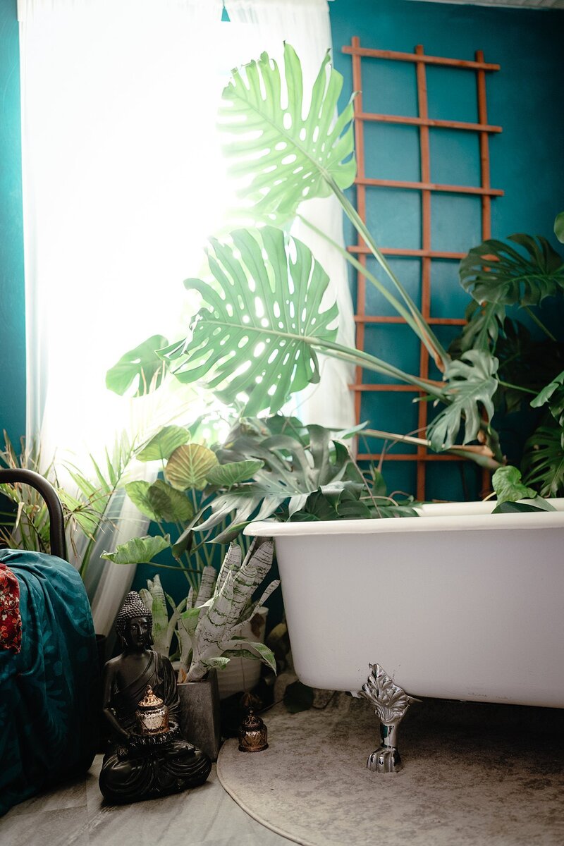 Image of a Bohemian Styled Set in a Norfolk Boudoir Studio