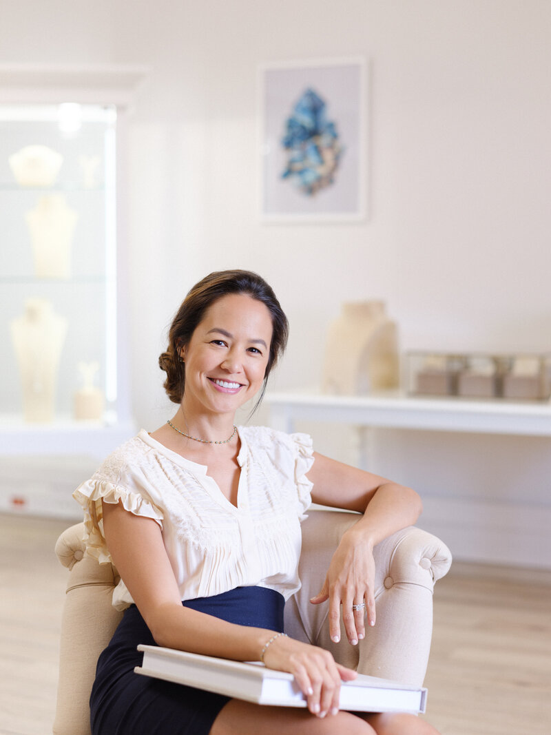 Portrait Kelly, femme entrepreneur, directrice