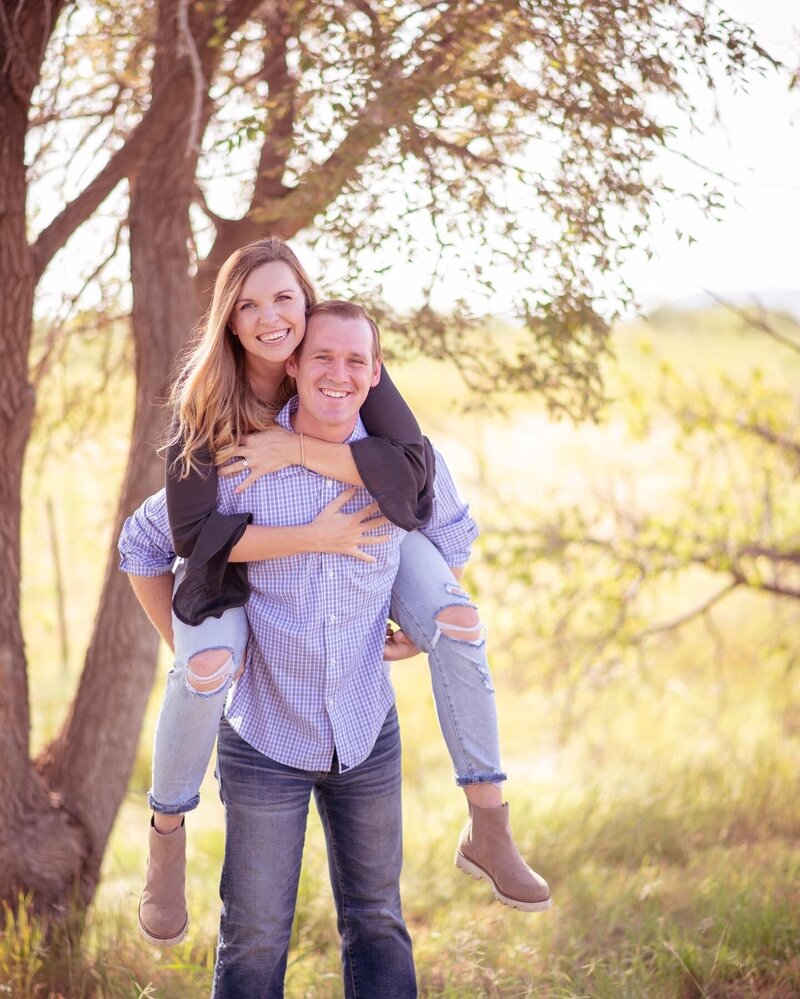 Husband and wife team operating photo booth business