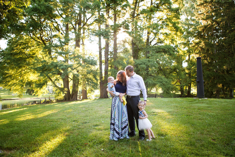 Family in the Park