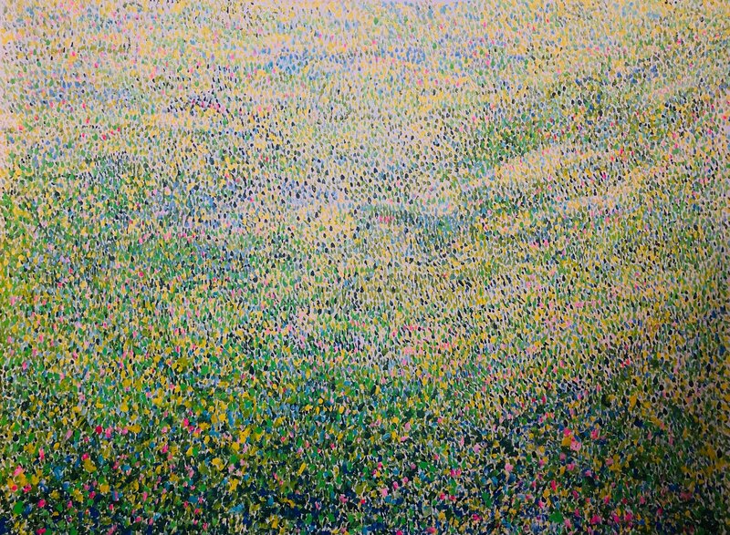 Jordi Mollà Serie HEAVEN 22 2025 Mixed media Canvas.