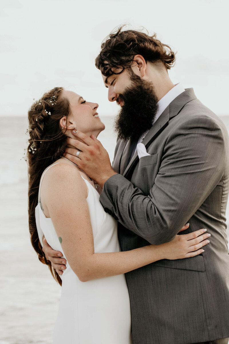 couple on beach