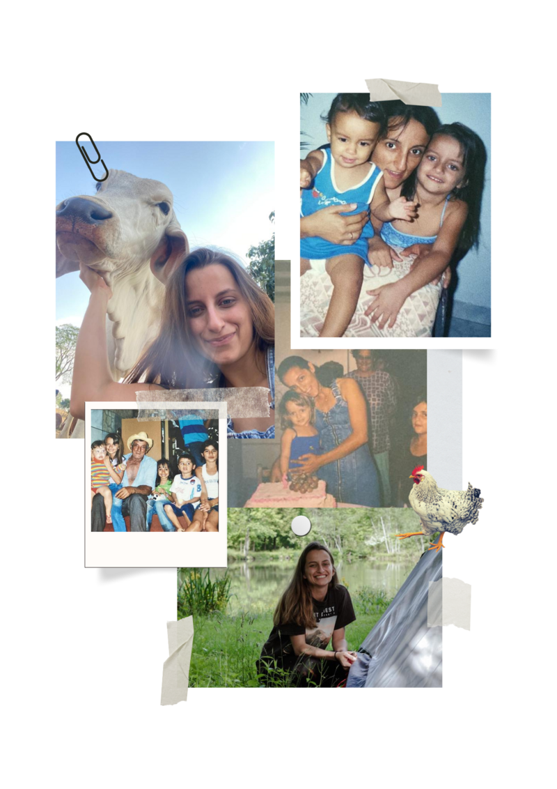 Vintage photos with family