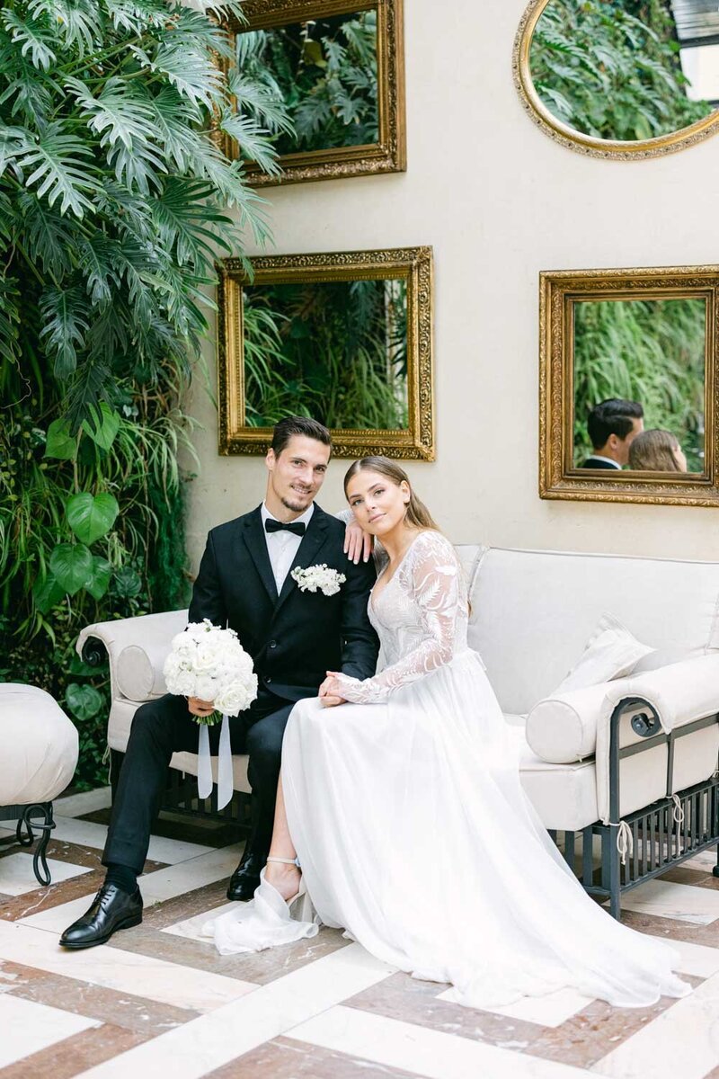 Svatební fotografie Villa Richter