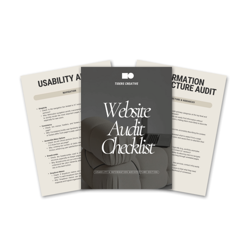 Jenny's free website audit checklist