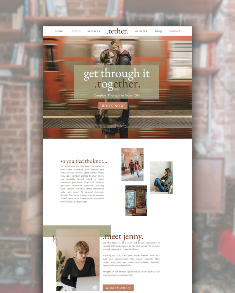 Tether One Page 2025  Woo Commerce Images