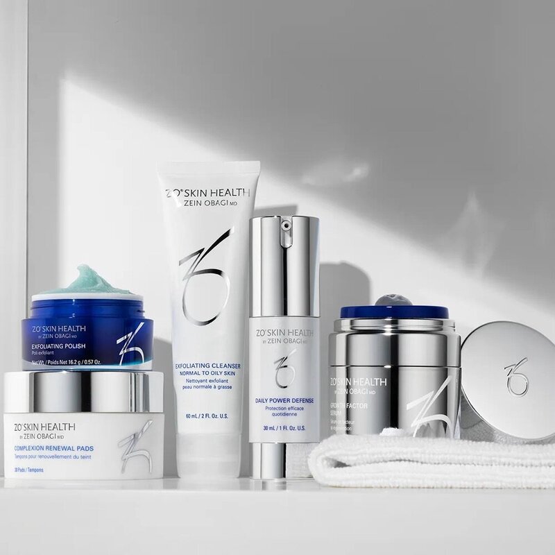 A collection of products from ZO Skin Health
