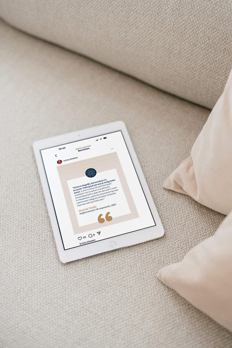 Studio Paoline Kruijssen - portfolio grafisch ontwerp - social media template instagram - VA Business Support -7