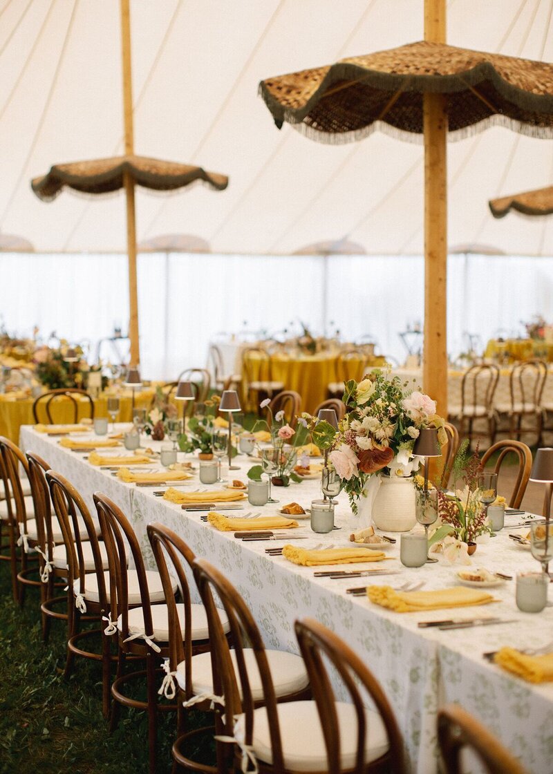 Colorado wedding planners in Vail. Aspen, Beaver Creek reception set-up