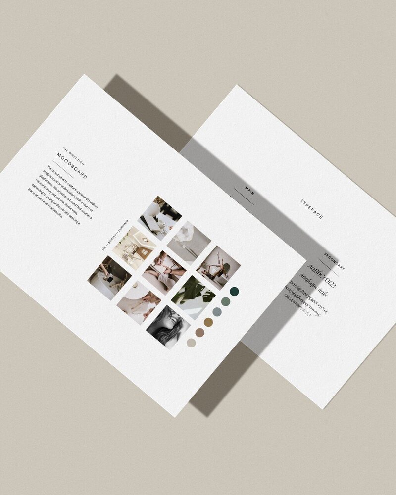 Dental Yogis Moodboard The brand influence portfolio