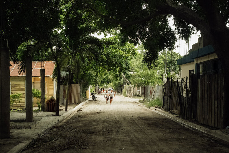 Volunteers helping communities