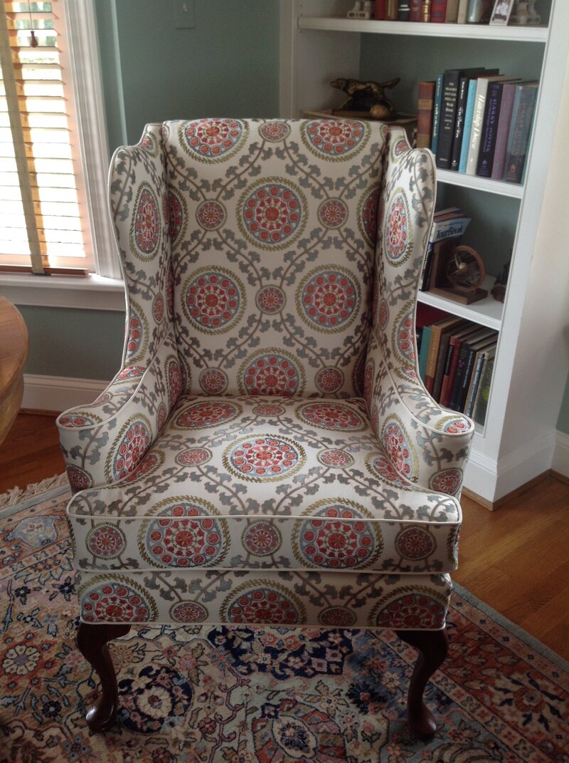 32 Bedeckers Interiors - Kristine Gregory - wing chair AFTER