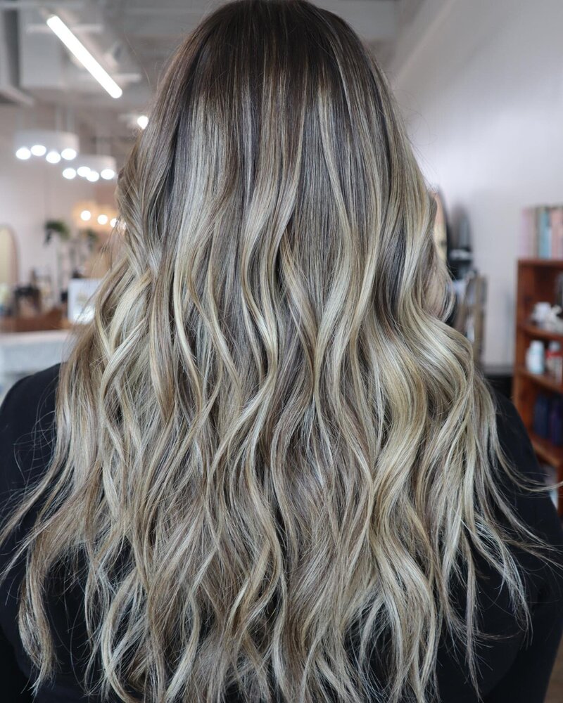 Beachy Bronde Sun-kissed  Hair Color by Salt Hair Collective - East Beach Norfolk Hair Salon for Lived in Low Maintenance Color - 9
