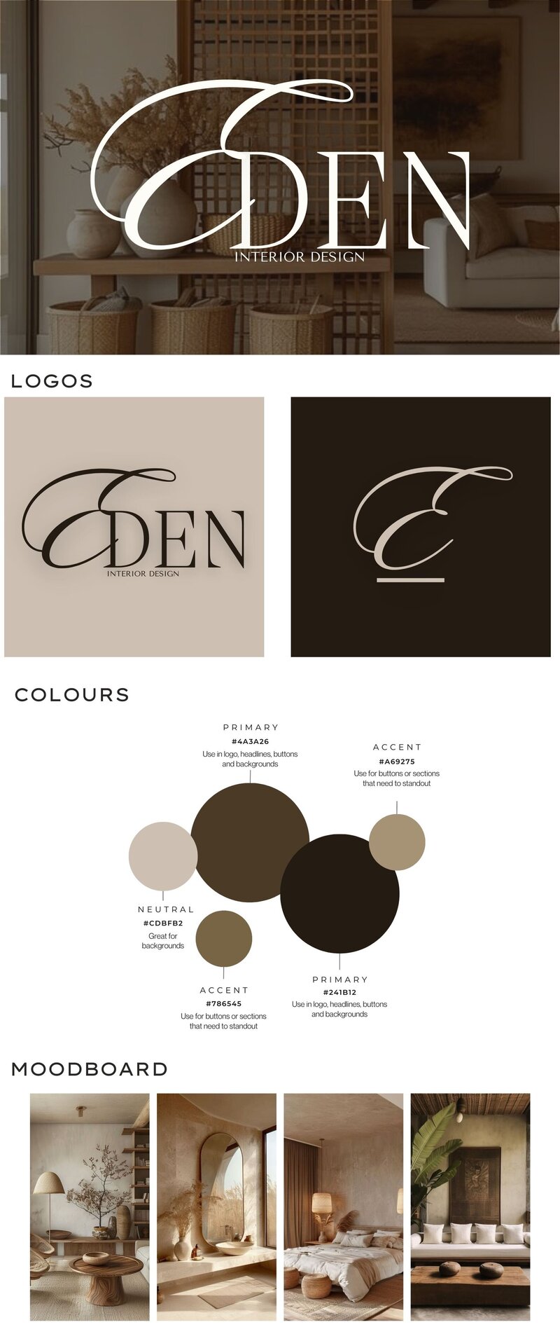 xBrand design for Interior designer 2