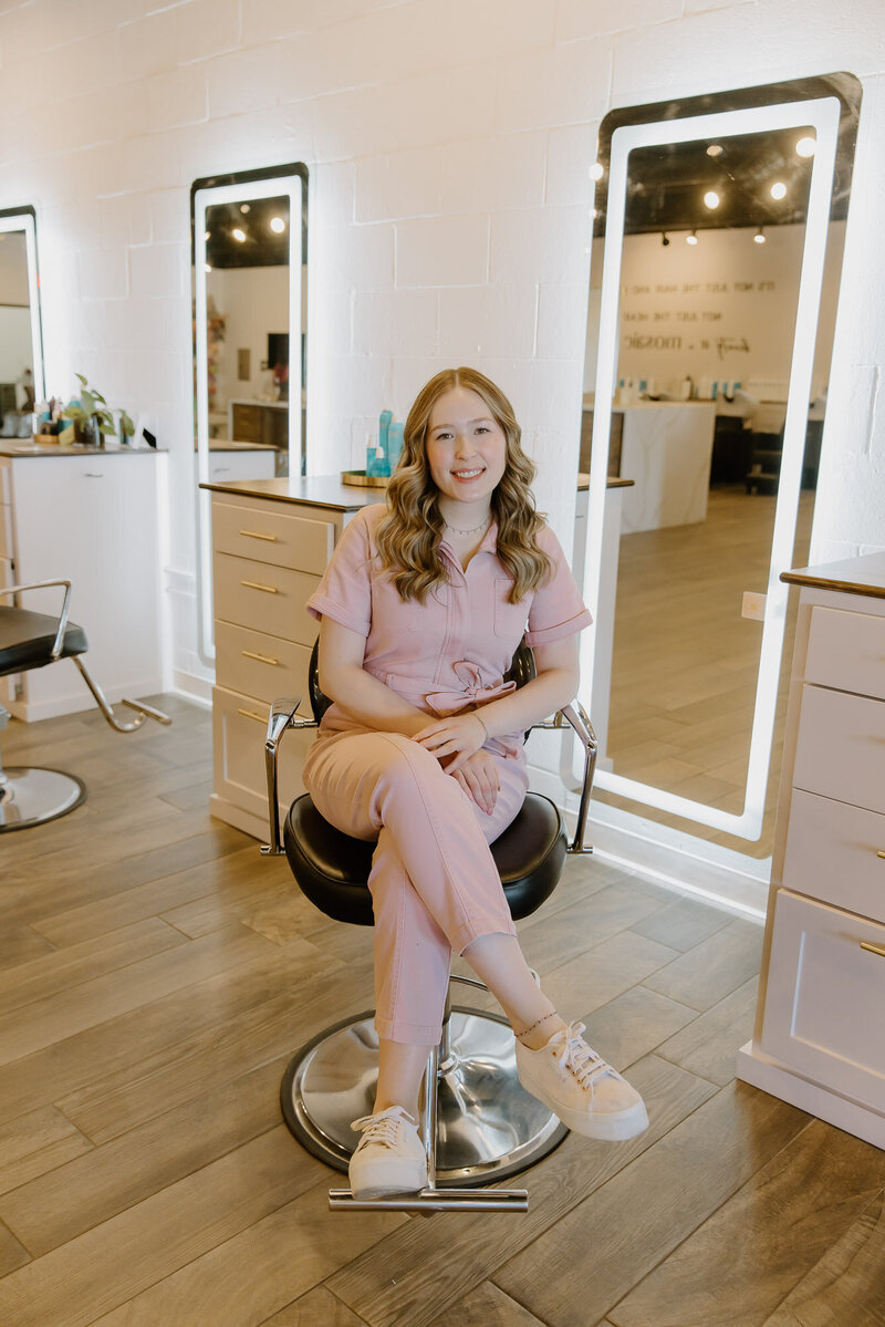 Meet Cambryana Backus, a hair stylist at Amarillo's Mosaic Beauty and Boutique Salon.