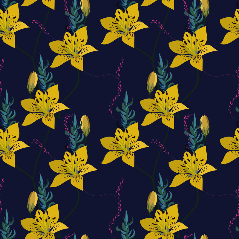 Pattern design for Boda Bliss, an Online business manager
