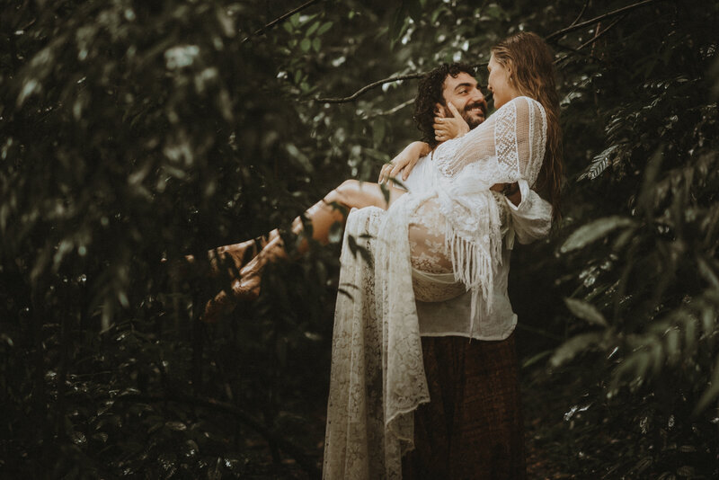 Palenque Waterfall Adventure Elopement