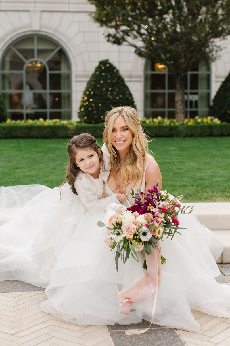 bride-and-flower-girl-utah