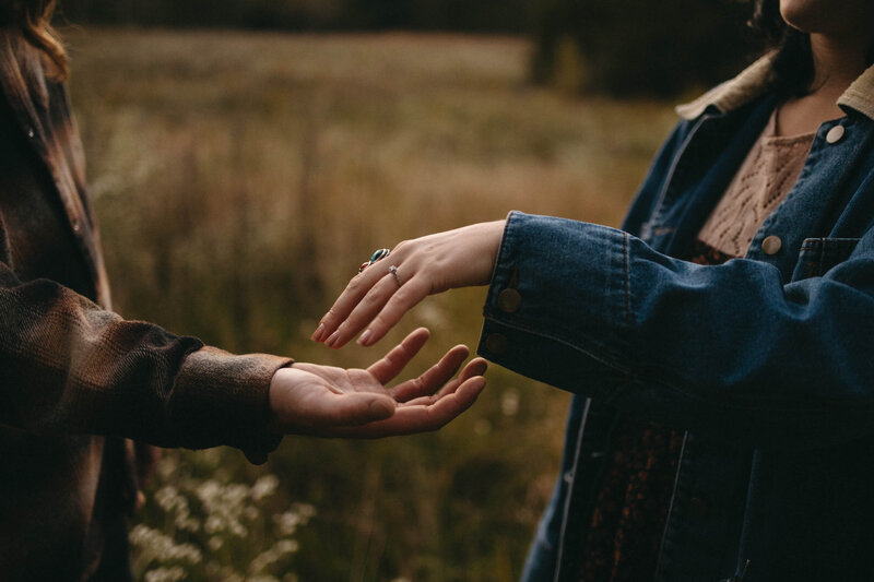 Spooky Fall Couples Portraits Missouri (2)