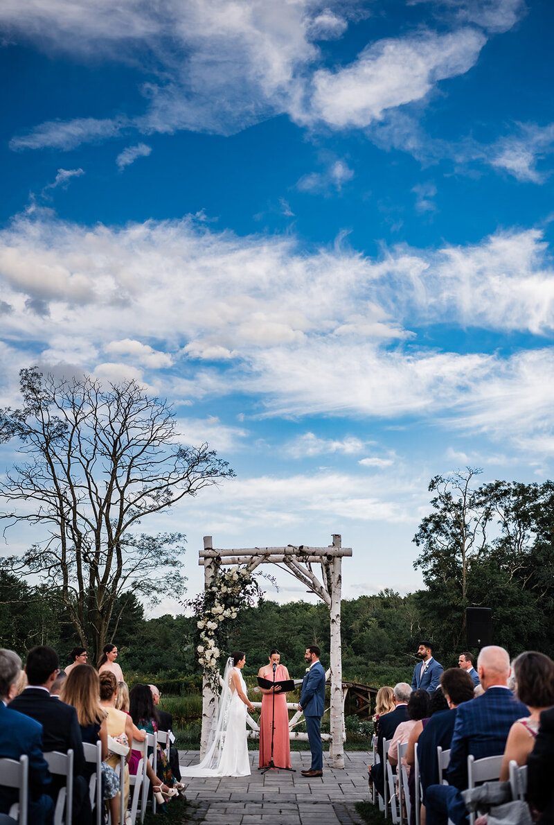 wedding ceremony by wedding planners hudson valley