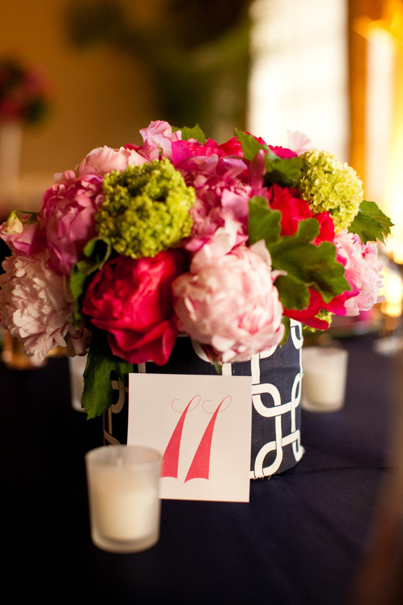 Kate spade inspired wedding at The Inn at Longshore in Westport, CT