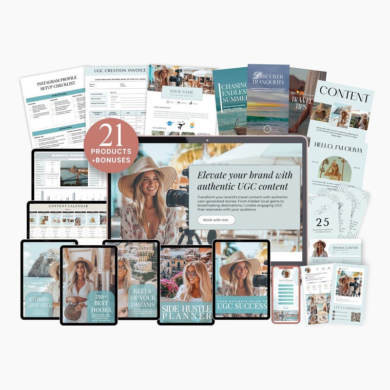 travel ugc creator starter toolkit bundle2