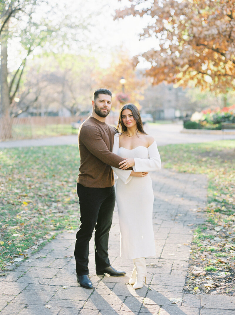 Downtown Chicago, Fall Engagement Session | Amarachi Ikeji Photography02