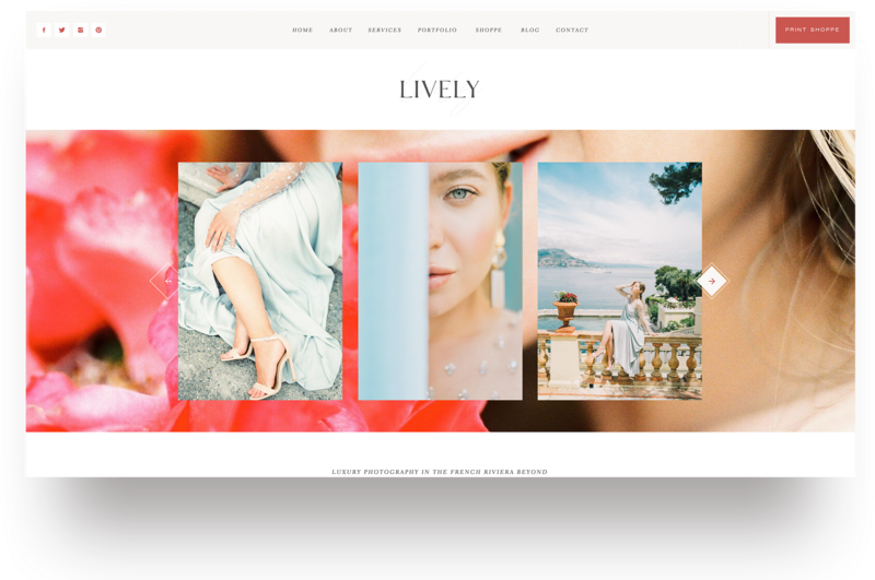 Showit Website Template, Showit Website Templates, Showit Website Theme, Showit Website Themes, Showit Design, Showit Designs, Showit Designer, Showit Designers, Best - With Grace and Gold - Lively