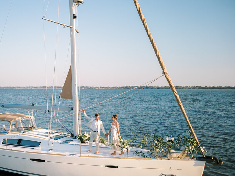 Lindsey Taylor Photography Bespoke Charleston Sailboat Elopement-213