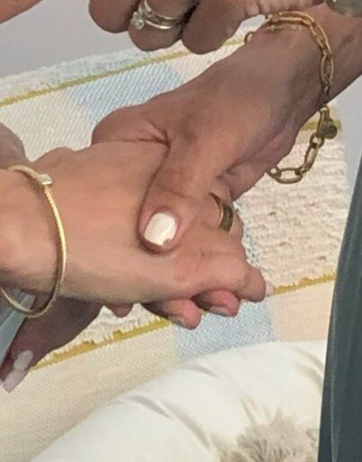 Hand holding