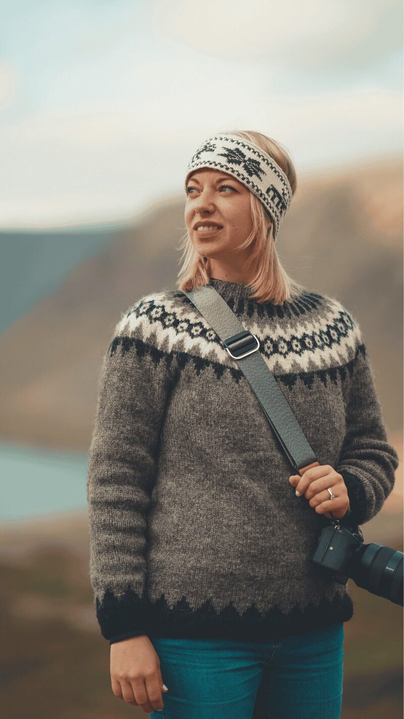 Picture of agency client, Jeannie Riley, CEO of Iceland With A View