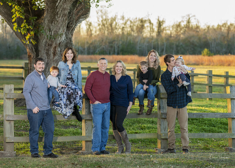 Laura King, Houston Photographer with Family