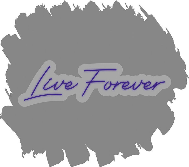 Live Forever - Blue