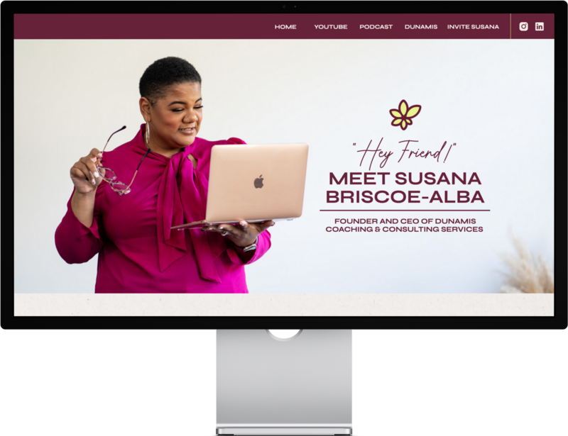 Personal brand marketing landing page design showcasing a strategic and visually compelling website for professionals.