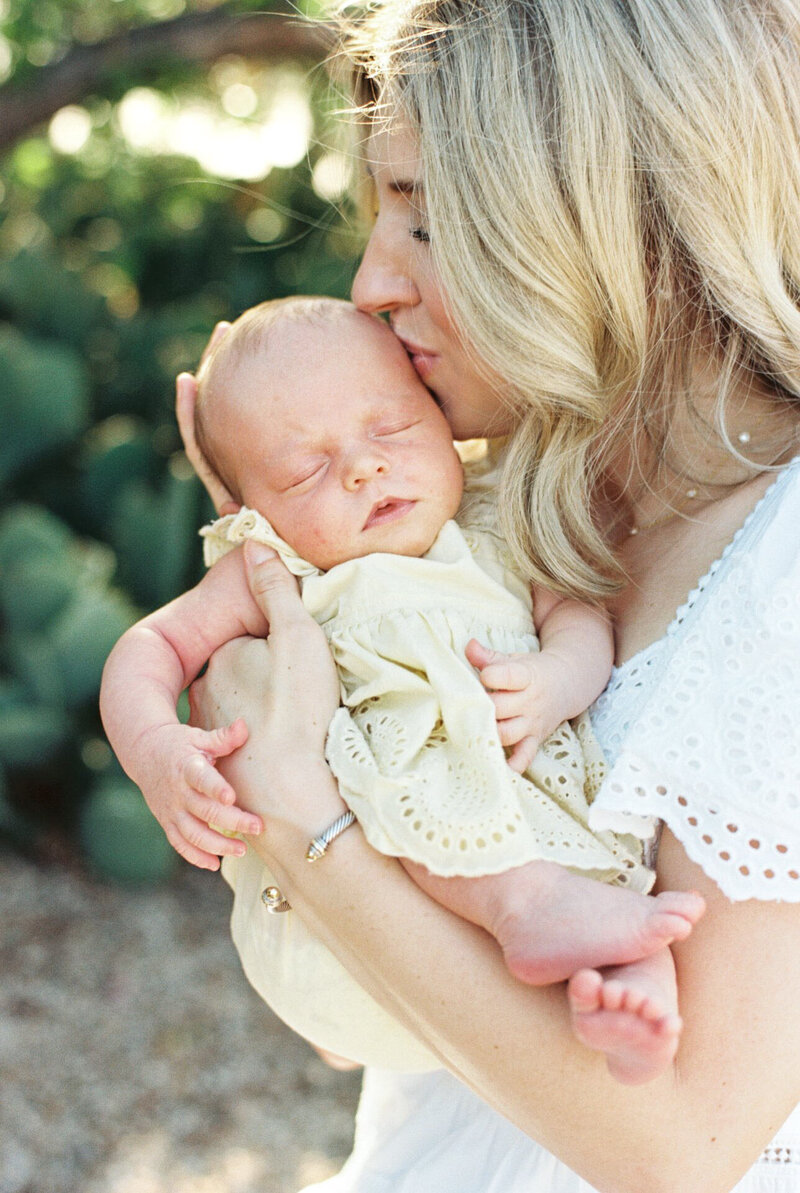Dreamy Newborn Photo shot on Film by Amanda Singleton Photography-1