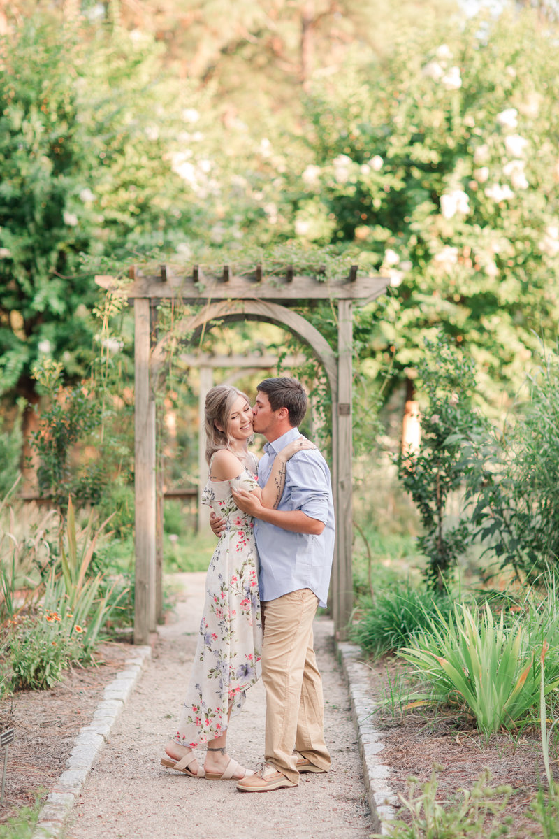 Jennifer B Photography-Sandhills Horticultural Gardens Engagement-Pinehurst NC-Cody and Kayla-2019-0076