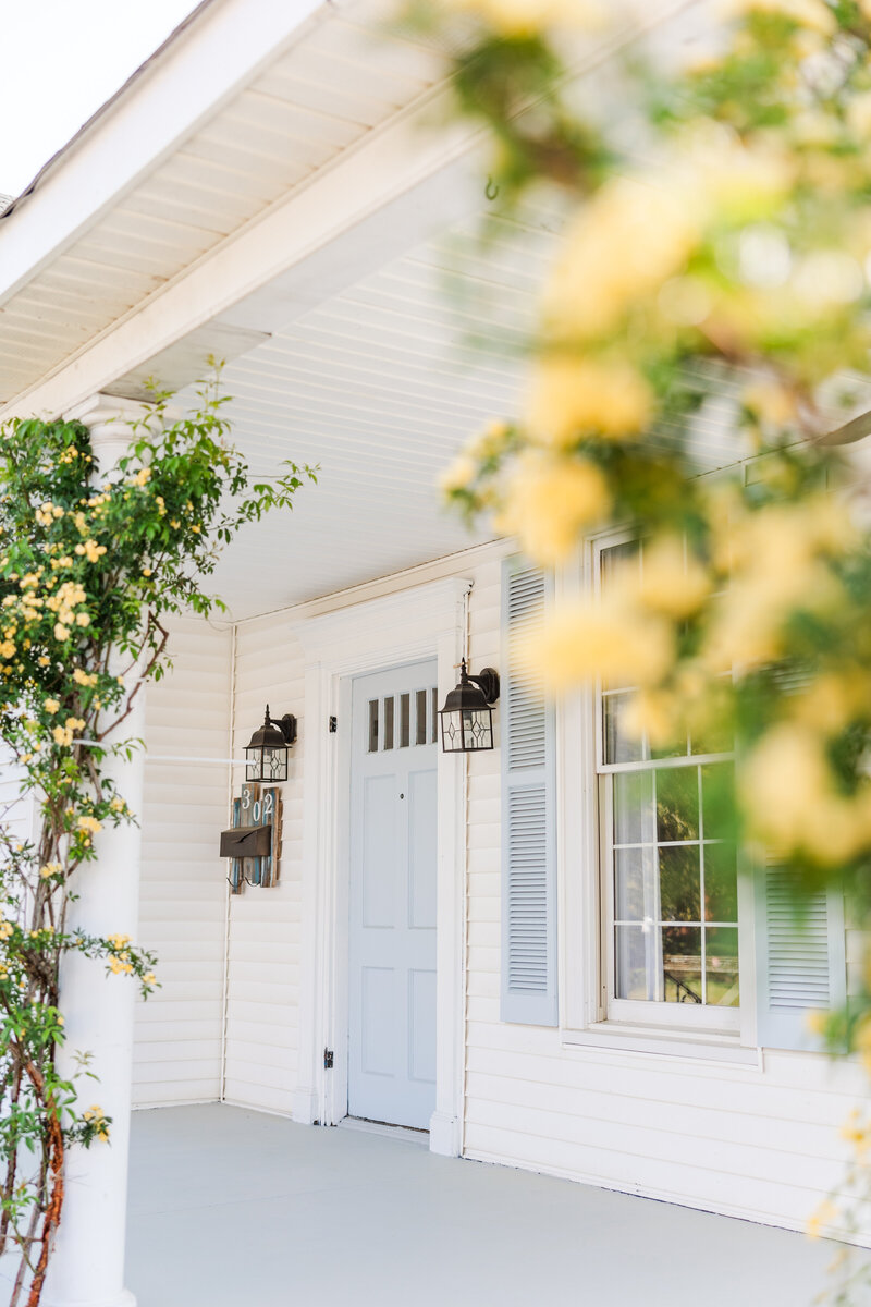 a charming front porch