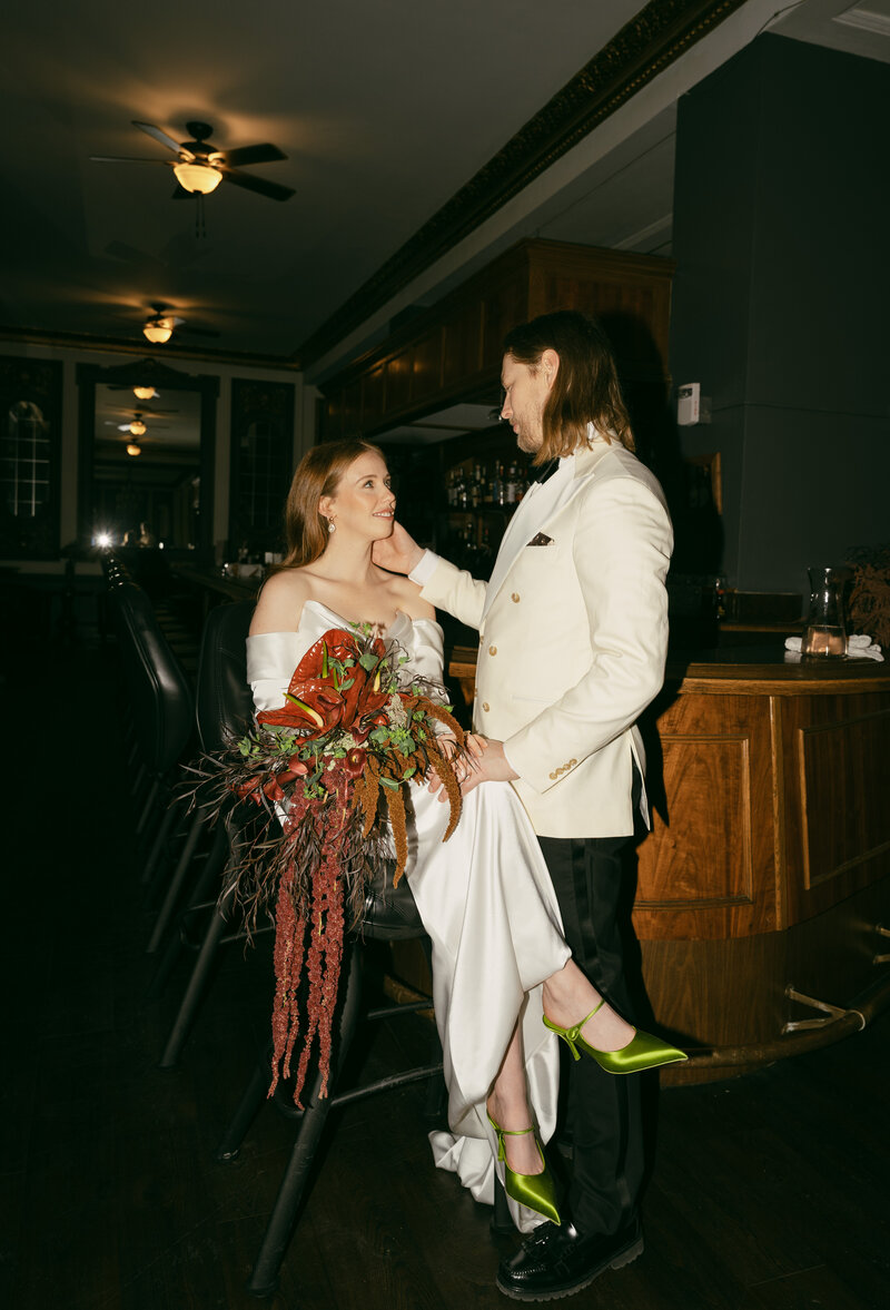 A fall romantic wedding in Central Wisconsin