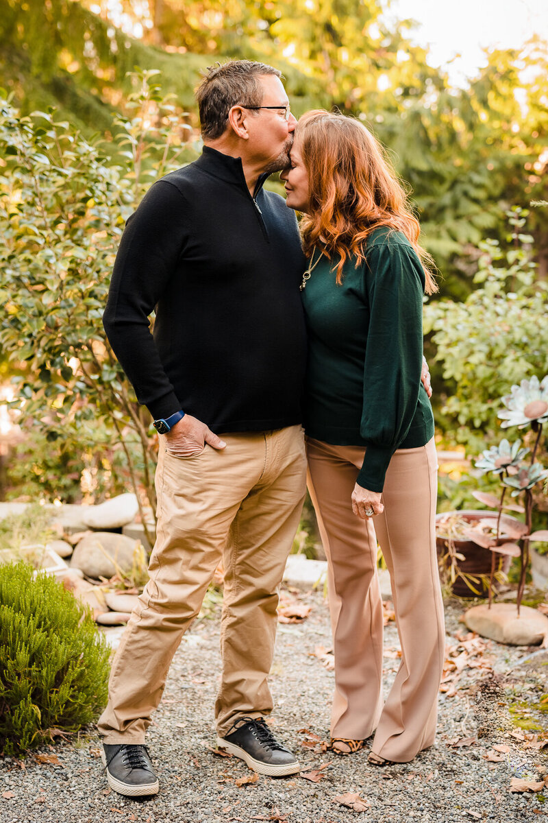 Grandparents still in love after all these years. Taken during a family photoshoot in Seattle WA.